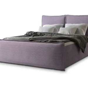 Boxspringbed MONTA 180×200 cm Set met hoofdbord, bedbodem en matras, Poederroze Boxspringbed MONTA 180×200 cm Set met hoofdbord, bedbodem en matras, Poederroze