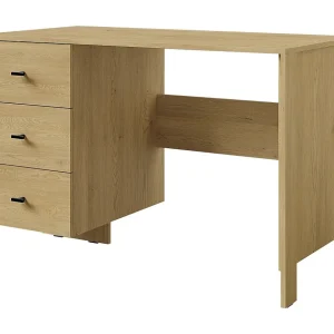 Bureau met lades Ethan 3S 120 Cremona Eiken Bureau met lades Ethan 3S 120 Cremona Eiken