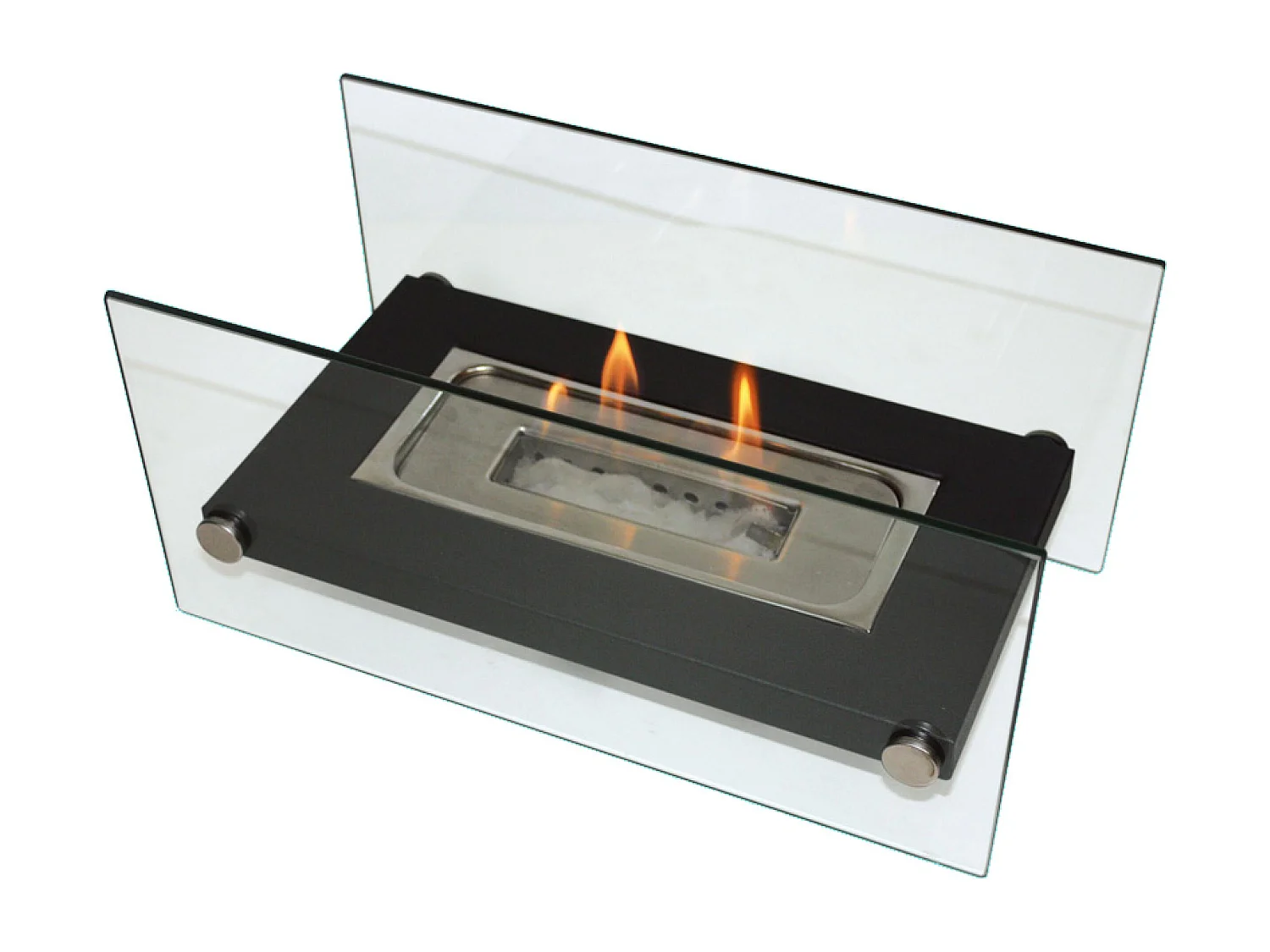 Metalen tafelmodel ethanolhaard
