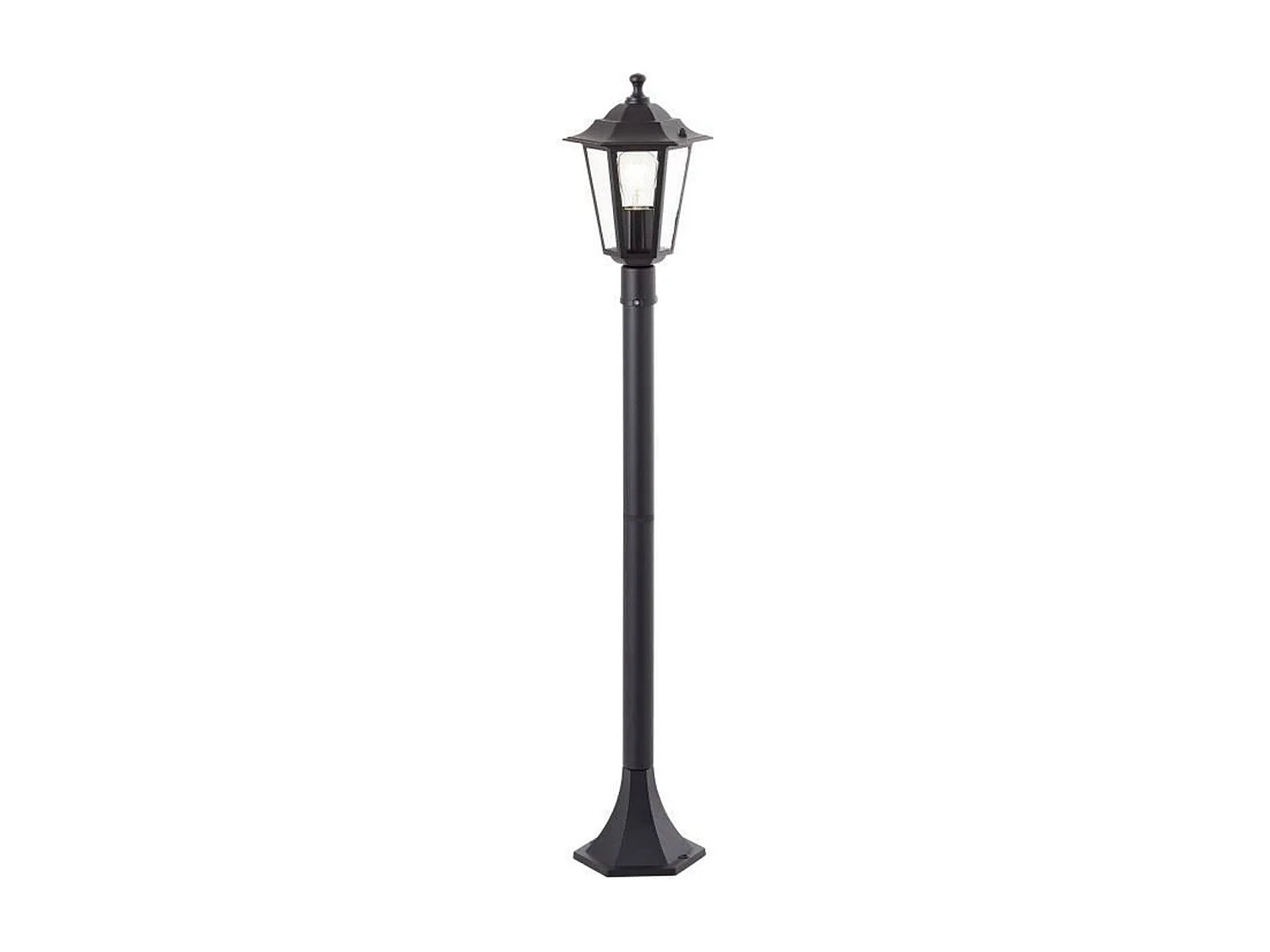 Brilliant Carleen E27 60W Zwarte Buitenlamp