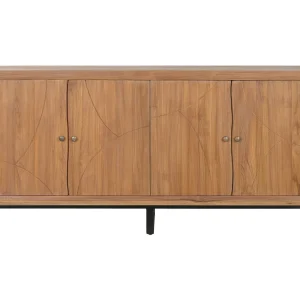 Buffet Teak MDF 180x40x85 Bruin