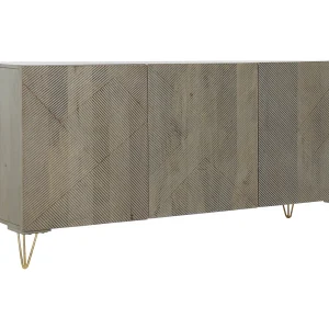 Buffet metalen handgreep 160x45x75 grijs