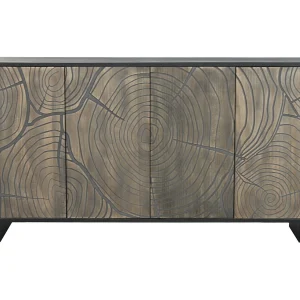 Buffetkast van MDF en vurenhout, 150x40x80 cm. Buffetkast van MDF en vurenhout, 150x40x80 cm.