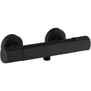 Carra thermostatische douchekraan zwart – Essebagno Carra thermostatische douchekraan zwart – Essebagno