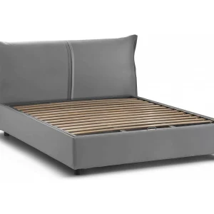 Talamo Italia Tweepersoonsbed Cesira Grijs Afneembaar Opbergruimte, Matrasmaat 160×200 cm Made in Italy Talamo Italia Tweepersoonsbed Cesira Grijs Afneembaar Opbergruimte, Matrasmaat 160×200 cm Made in Italy