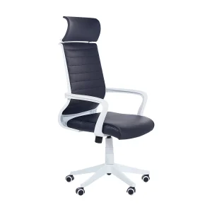 Bureaustoel kunstleer zwart LEADER Bureaustoel kunstleer zwart LEADER