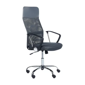 Bureaustoel mesh grijs DESIGN Bureaustoel mesh grijs DESIGN