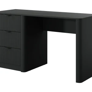 Bureau: Zwart, 140,4 x 55,1 x 76,4 cm