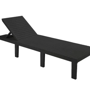 Dmora Ligbed Caserta Antraciet Zwart, 120 kg. Verstelbare Rugleuning, Tuinstoel Gemaakt in Italië Dmora Ligbed Caserta Antraciet Zwart, 120 kg. Verstelbare Rugleuning, Tuinstoel Gemaakt in Italië