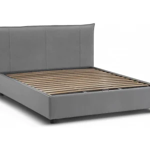 Talamo Italia Tweepersoonsbed Lichtblauw Grijs Afneembare Hoes, Opbergbox, Matrasmaat 160×190 cm Made in Italy Talamo Italia Tweepersoonsbed Lichtblauw Grijs Afneembare Hoes, Opbergbox, Matrasmaat 160×190 cm Made in Italy
