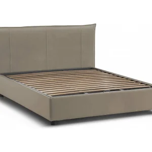 Talamo Italia Tweepersoonsbed Blauw Grijs Taupe Afneembare Hoes, Opslag, Matrasmaat 160×190 cm Made in Italy Talamo Italia Tweepersoonsbed Blauw Grijs Taupe Afneembare Hoes, Opslag, Matrasmaat 160×190 cm Made in Italy