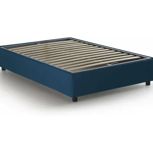 Talamo Italia Bed & Matras Camilla blauw, Afritsbaar en Opbergbox, Matrasmaat 120×190 cm, Made in Italy Talamo Italia Bed & Matras Camilla blauw, Afritsbaar en Opbergbox, Matrasmaat 120×190 cm, Made in Italy