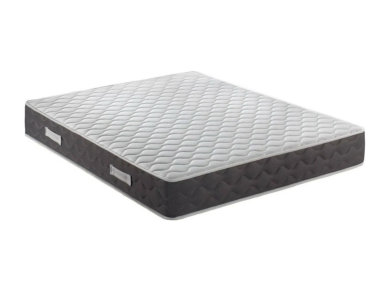 Talamo Italia Eenpersoonsmatras Carena 80x200x28h cm Wit, Hardheid 7.5/10, Geschikte Lattenbodem 80x200 cm, Made in Italy