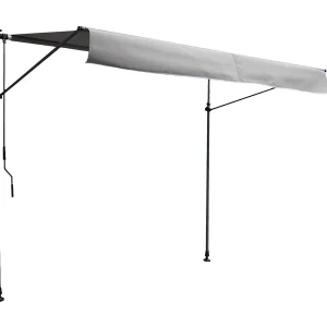 CHENE balkonluifel 3 × 1.2m – Grijs doek en grijs frame CHENE balkonluifel 3 × 1.2m – Grijs doek en grijs frame