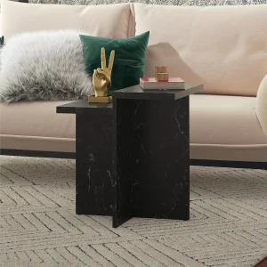 Brielle | Salontafel in Zwart Marmerlook Brielle | Salontafel in Zwart Marmerlook