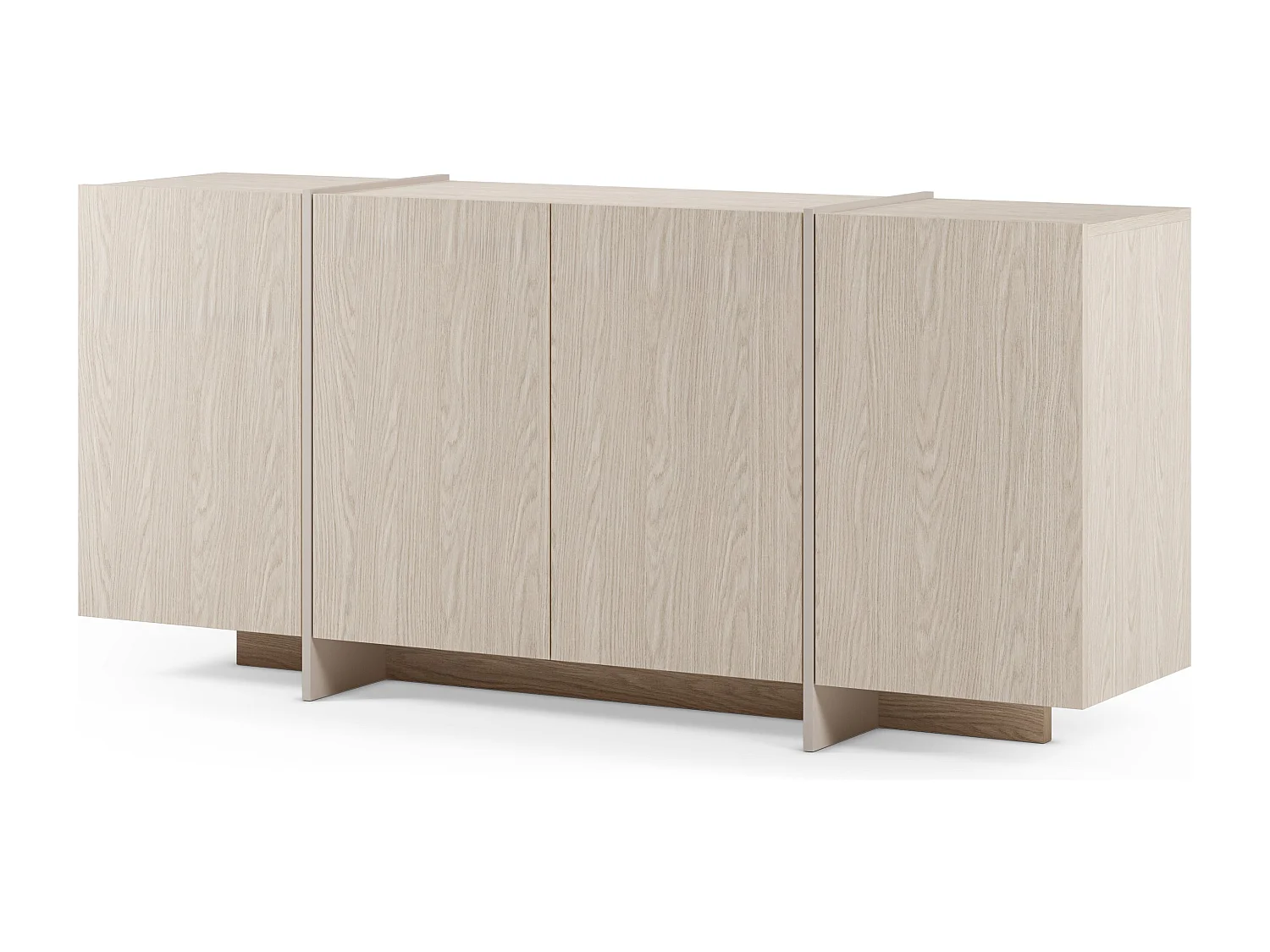 Buffetkast met 4 deuren, 177 x 79 cm