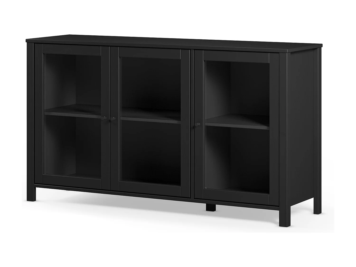 Buffet met pinnen, 4 deuren, 186 x 80 cm