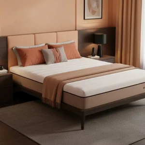 BUDWING Matras Hybrid Sense 150×190 cm met Antibacteriële Behandeling, Traagschuim en Pocketveren BUDWING Matras Hybrid Sense 150×190 cm met Antibacteriële Behandeling, Traagschuim en Pocketveren