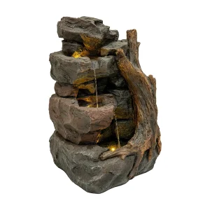 Cascade Buiten Waterornament Elektrisch Tuin Fontein LED Pomp Willow Springs Cascade Buiten Waterornament Elektrisch Tuin Fontein LED Pomp Willow Springs