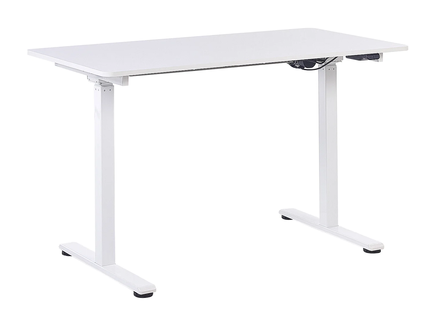 Bureau elektrisch verstelbaar wit 120 x 60 cm GRIFTON