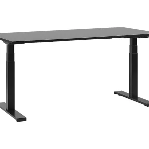 Bureau elektrisch verstelbaar zwart 160 x 72 cm DESTIN II