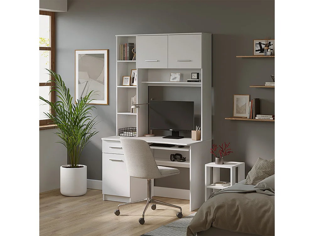 Bureau wit 120.1x59.5x201.6 crossline