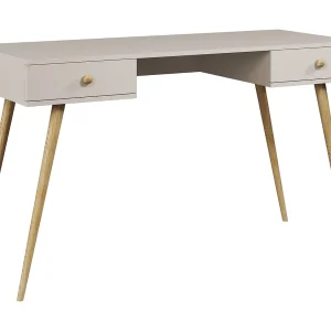 Bureau NATURA 135 cm Kasjmier met 2 laden Bureau NATURA 135 cm Kasjmier met 2 laden