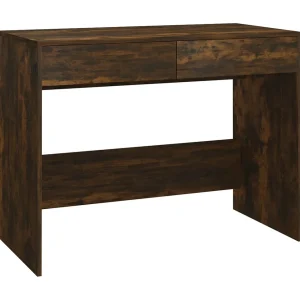 Bureau 101x50x76,5 cm spaanplaat gerookt eikenkleurig Bureau 101x50x76,5 cm spaanplaat gerookt eikenkleurig