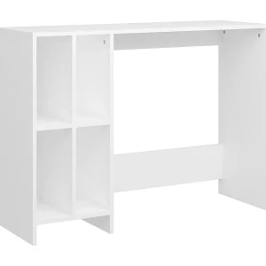 Bureau 102,5x35x75 cm bewerkt hout wit Bureau 102,5x35x75 cm bewerkt hout wit