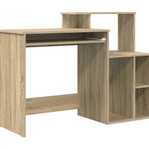 Bureau met lade Sonoma Eiken 120,5 x 44 x 88,5 cm Bewerkt hout Bureau met lade Sonoma Eiken 120,5 x 44 x 88,5 cm Bewerkt hout
