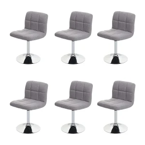 Cadiz eetkamerstoel (set van 6),  lichtgrijs