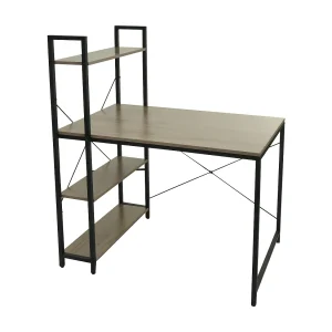 Bureau met legplank MCW-K81, grijsbruin Bureau met legplank MCW-K81, grijsbruin