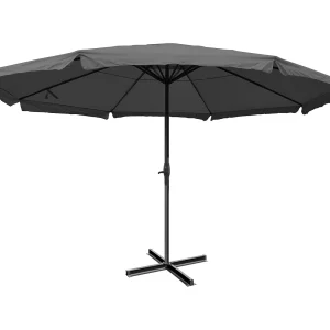 Carpi Pro parasol Ø5m, antraciet zonder voet Carpi Pro parasol Ø5m, antraciet zonder voet