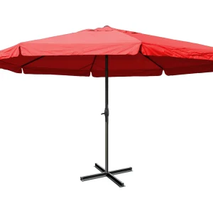 Carpi Pro parasol Ø5m, bordeaux zonder voet Carpi Pro parasol Ø5m, bordeaux zonder voet