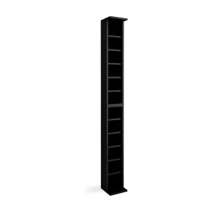 CD Rek zwart 21x20x183.6 CD Rek zwart 21x20x183.6