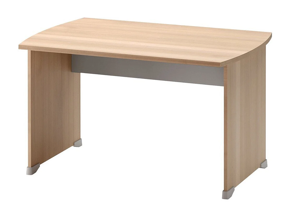 Bureautafel met glijders L140 cm - Franse fabrikaat