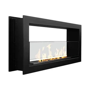 Cheminée bioéthanol double face encastrable biocheminée 2 faces 90×40 MONTEFALCO 90 Cheminée bioéthanol double face encastrable biocheminée 2 faces 90×40 MONTEFALCO 90