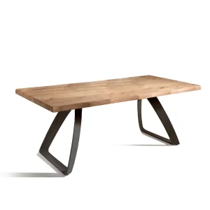 Bridge Table Fixe (200 x 100 cm) en Chêne Noir Bridge Table Fixe (200 x 100 cm) en Chêne Noir