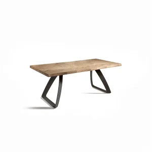 Bridge Table fixe (160 x 90 cm) en placage chêne noir Bridge Table fixe (160 x 90 cm) en placage chêne noir