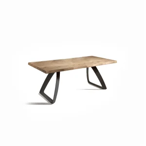 Bridge Table Extensible (160/240 x 90 cm) en Placage Chêne Noir Bridge Table Extensible (160/240 x 90 cm) en Placage Chêne Noir