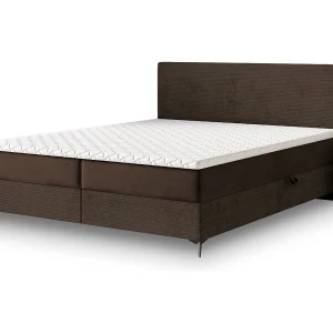 Boxspringbed TORREL 160×200 cm Set met hoofdbord, bedbodem en matras, Bruin Boxspringbed TORREL 160×200 cm Set met hoofdbord, bedbodem en matras, Bruin