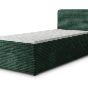 Boxspringbed PISA 90×200 cm Set met hoofdbord, bedbodem en matras, Dennengroen Boxspringbed PISA 90×200 cm Set met hoofdbord, bedbodem en matras, Dennengroen