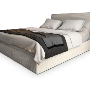 Boxspringbed ASTOR 180×200 cm Set met hoofdbord, bedbodem en matras, Crème Boxspringbed ASTOR 180×200 cm Set met hoofdbord, bedbodem en matras, Crème