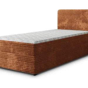 Boxspringbed PISA 100×200 cm Set met hoofdbord, bedbodem en matras, Bruin Boxspringbed PISA 100×200 cm Set met hoofdbord, bedbodem en matras, Bruin