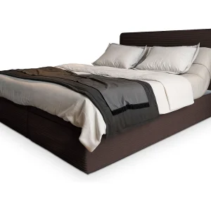 Boxspringbed ASTOR 180×200 cm Set met hoofdbord, bedbodem en matras, Bruin Boxspringbed ASTOR 180×200 cm Set met hoofdbord, bedbodem en matras, Bruin