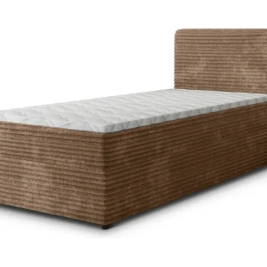 Boxspringbed PISA 80×200 cm Set met hoofdbord, bedbodem en matras, Beige Boxspringbed PISA 80×200 cm Set met hoofdbord, bedbodem en matras, Beige