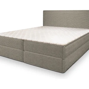 Boxspringbed PELLIO 180×200 cm Set met hoofdbord, bedbodem en matras, Beige Boxspringbed PELLIO 180×200 cm Set met hoofdbord, bedbodem en matras, Beige