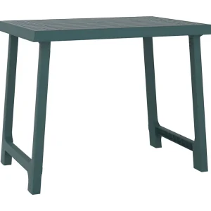 Campingtafel hout-look 79x56x64 cm PP groen Campingtafel hout-look 79x56x64 cm PP groen