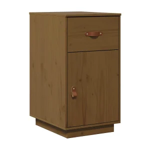 Bureaukastje 40x50x75 cm massief grenenhout honingbruin Bureaukastje 40x50x75 cm massief grenenhout honingbruin