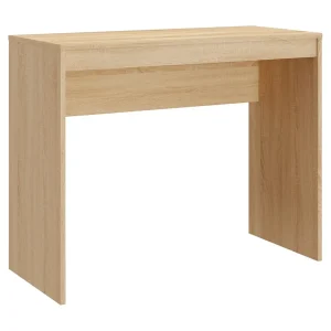 Bureau 90x40x72 cm bewerkt hout sonoma eikenkleurig